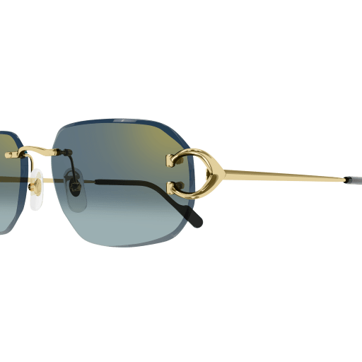 Classic C Motif Rimless Metal Sunglasses