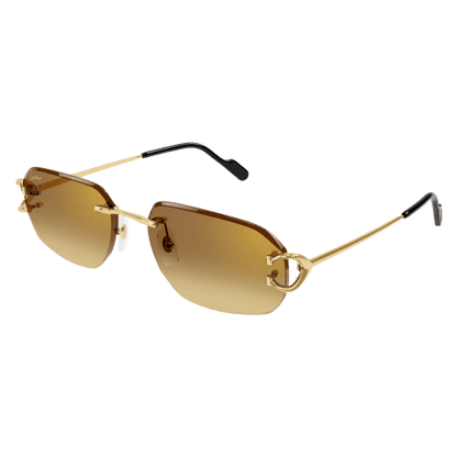 Classic C Motif Rimless Metal Sunglasses