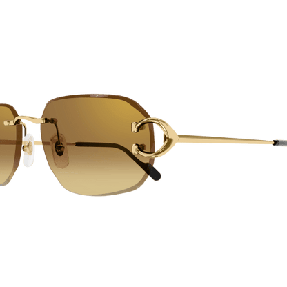 Classic C Motif Rimless Metal Sunglasses