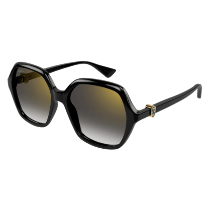 C de Cartier Hexagonal Acetate Sunglasses