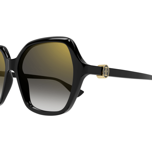 C de Cartier Hexagonal Acetate Sunglasses