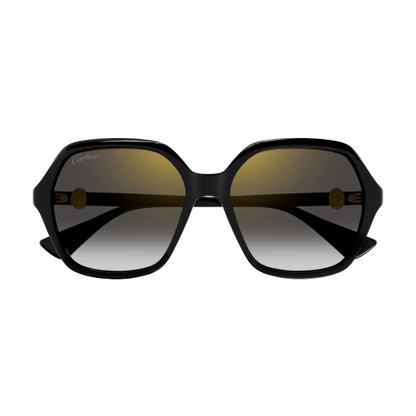 C de Cartier Hexagonal Acetate Sunglasses