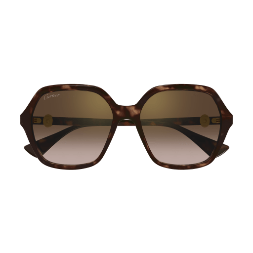 C de Cartier Hexagonal Acetate Sunglasses