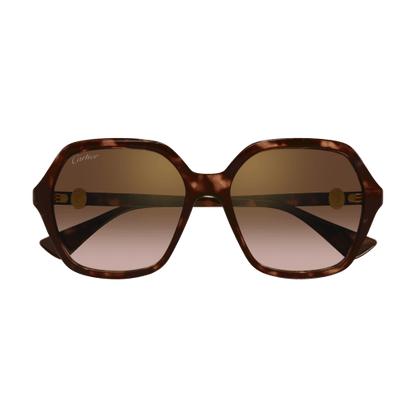 C de Cartier Hexagonal Acetate Sunglasses