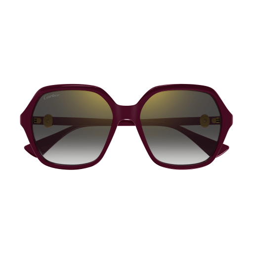 C de Cartier Hexagonal Acetate Sunglasses