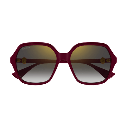 C de Cartier Hexagonal Acetate Sunglasses