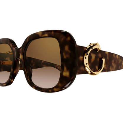 Panthère de Cartier Square Acetate Sunglasses