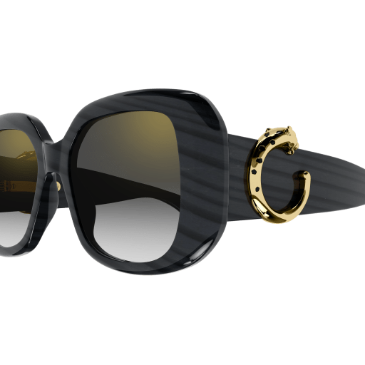 Panthère de Cartier Square Acetate Sunglasses