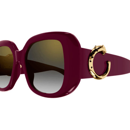 Panthère de Cartier Square Acetate Sunglasses