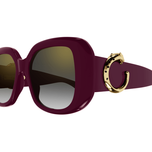 Panthère de Cartier Square Acetate Sunglasses