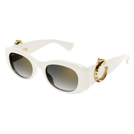 Panthère de Cartier Oval Acetate Sunglasses
