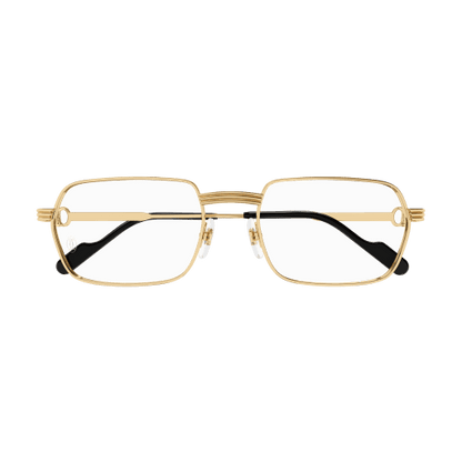 Première de Cartier Soft Hexagonal Metal Eyeglasses