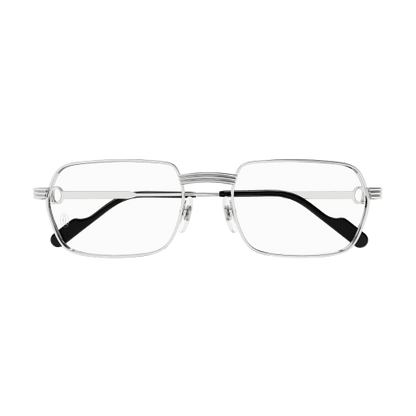 Première de Cartier Soft Hexagonal Metal Eyeglasses
