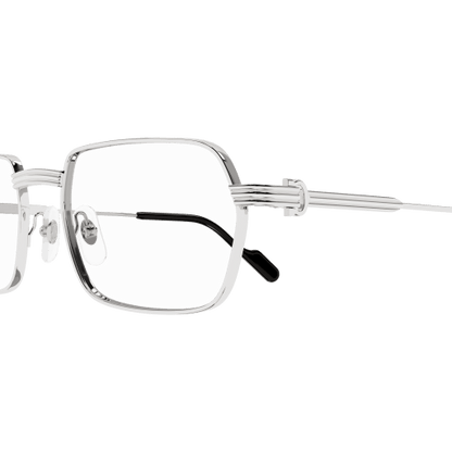 Première de Cartier Soft Hexagonal Metal Eyeglasses