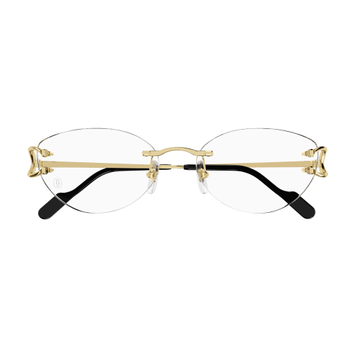 Classic C Motif Oval Metal Eyeglasses