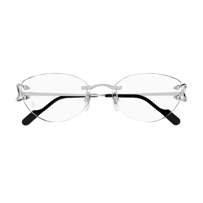 Classic C Motif Oval Metal Eyeglasses