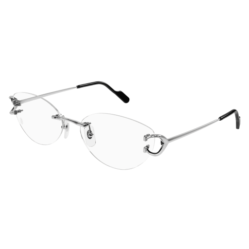 Classic C Motif Oval Metal Eyeglasses