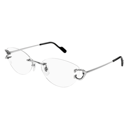 Classic C Motif Oval Metal Eyeglasses