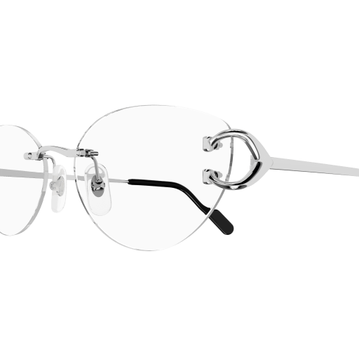 Classic C Motif Oval Metal Eyeglasses