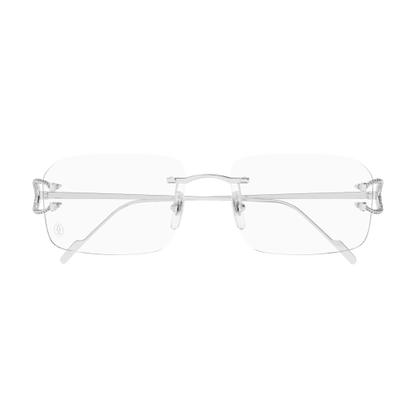Precious de Cartier Rimless Solid Gold Eyeglasses