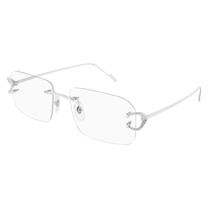 Precious de Cartier Rimless Solid Gold Eyeglasses