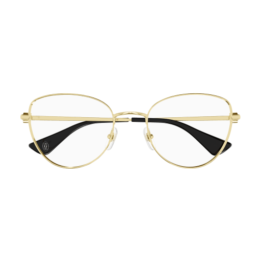 C de Cartier Cat Eye Metal Eyeglasses