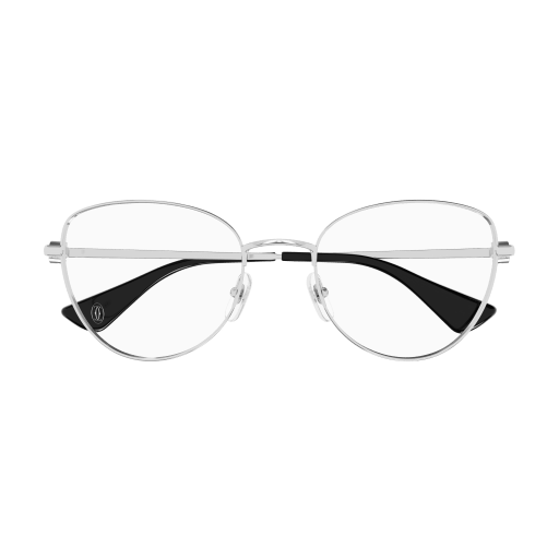 C de Cartier Cat Eye Metal Eyeglasses