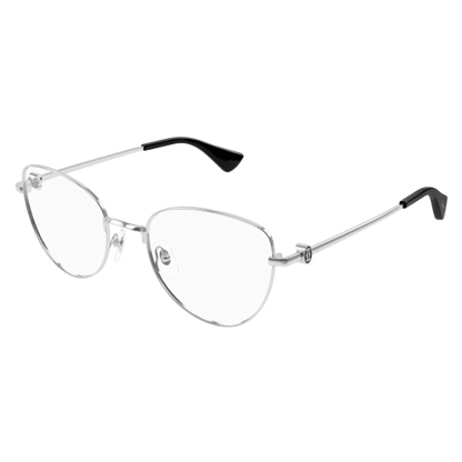 C de Cartier Cat Eye Metal Eyeglasses