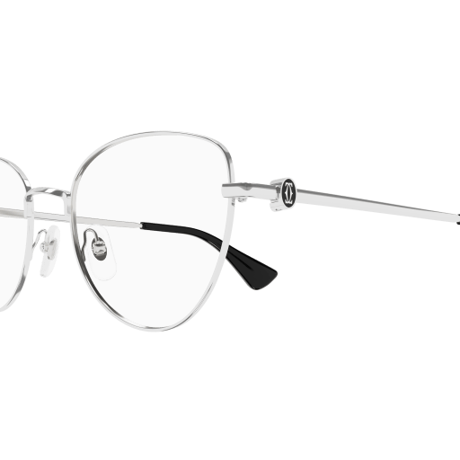 C de Cartier Cat Eye Metal Eyeglasses