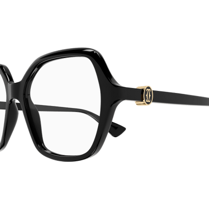 C de Cartier Hexagonal Acetate Eyeglasses