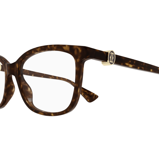 C de Cartier Square Acetate Eyeglasses