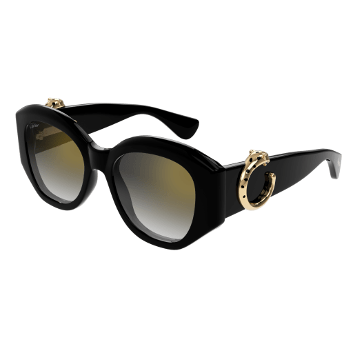 Panthère de Cartier Cat Eye Acetate Sunglasses