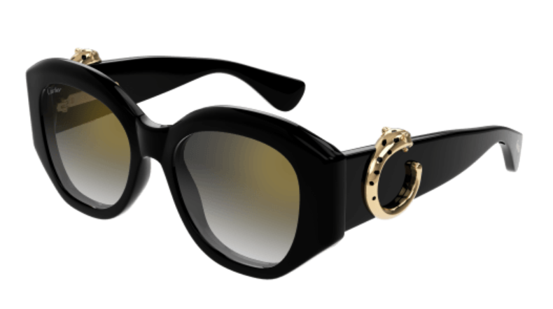 Panthère de Cartier Cat Eye Acetate Sunglasses