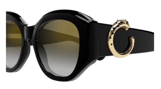 Panthère de Cartier Cat Eye Acetate Sunglasses