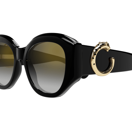 Panthère de Cartier Cat Eye Acetate Sunglasses