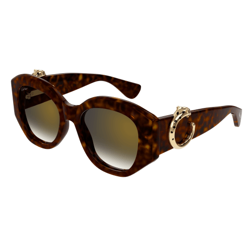 Panthère de Cartier Cat Eye Acetate Sunglasses
