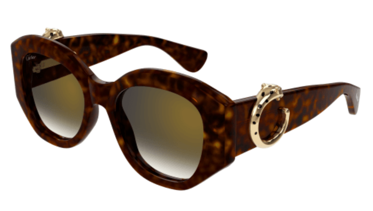 Panthère de Cartier Cat Eye Acetate Sunglasses