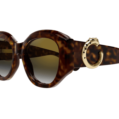 Panthère de Cartier Cat Eye Acetate Sunglasses
