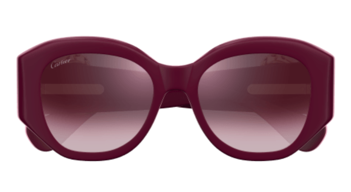 Panthère de Cartier Cat Eye Acetate Sunglasses