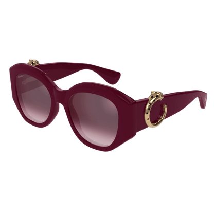 Panthère de Cartier Cat Eye Acetate Sunglasses