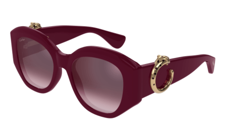 Panthère de Cartier Cat Eye Acetate Sunglasses