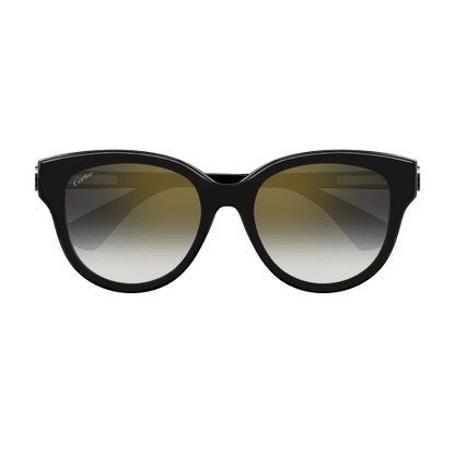 C de Cartier Round Cat Eye Acetate Sunglasses