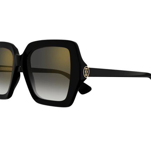 C de Cartier Oversized Square Acetate Sunglasses