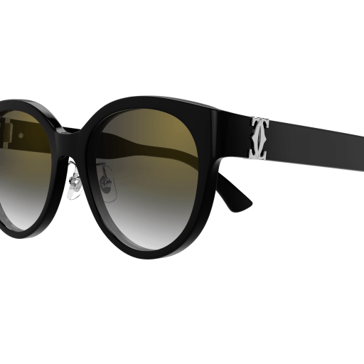 C de Cartier Round Acetate Sunglasses