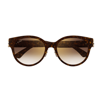 C de Cartier Round Acetate Sunglasses