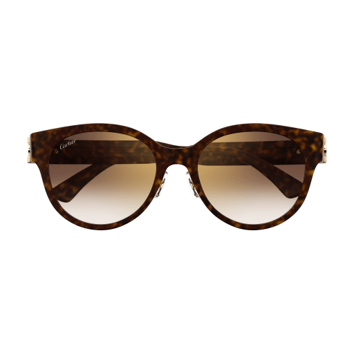 C de Cartier Round Acetate Sunglasses