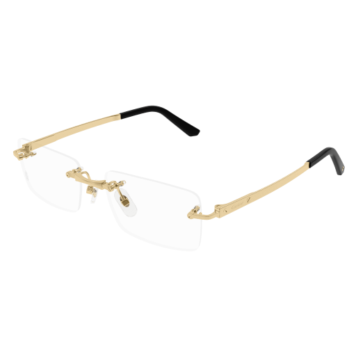 Santos de Cartier Rimless Titanium Eyeglasses