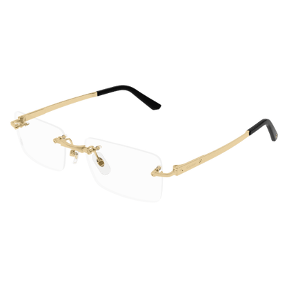 Santos de Cartier Rimless Titanium Eyeglasses