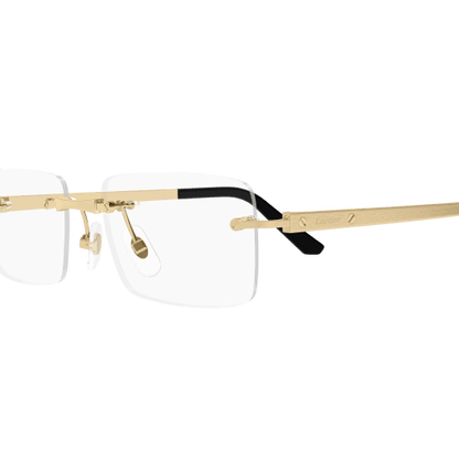 Santos de Cartier Rimless Titanium Eyeglasses