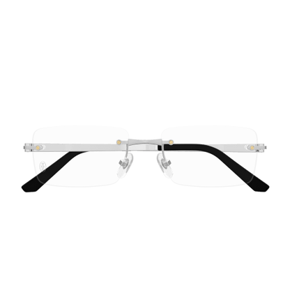 Santos de Cartier Rimless Titanium Eyeglasses